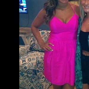 Amanda Uprichard Hot Pink Dress
